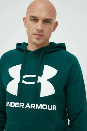 Under Armour Pulover UA Rival Fleece Big Logo HD-GRN S