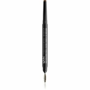 NYX Professional Makeup Precision Brow Pencil svinčnik za obrvi s krtačko 0