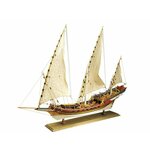 AMATI Sciabecco pirátska loď 1753 1:60 kit