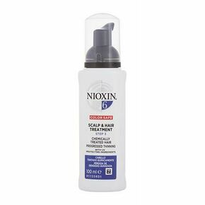 Nioxin System 6 Scalp &amp; Hair Treatment nega brez izpiranja za kemično obdelane