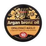 Vivaco Sun Argan Bronz Oil Tanning Butter SPF10 maslo za sončenje z arganovim oljem za hitro porjavitev 200 ml