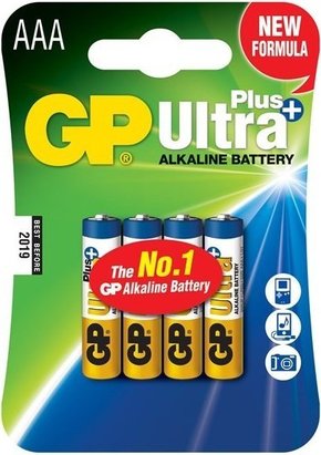 GP baterije Batteries Ultra Plus AAA