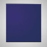 vidaXL Senčilo za Zatemnitev Okna 60 x 120 cm Mornarsko Modre Barve