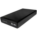 LogiLink Zunanja aluminijasta črna enota za 3.5" SATA HDD, USB 3.0