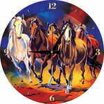 WEBHIDDENBRAND ART PUZZLE Puzzle ura Konji 570 kosov (vključno z okvirjem)
