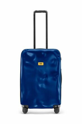 Kovček Crash Baggage ICON Medium Size mornarsko modra barva - mornarsko modra. Kovček iz kolekcije Crash Baggage. Model izdelan iz plastike.
