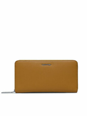 Calvin Klein Velika ženska denarnica Ck Must Z/A Wallet Lg K60K606698 Rumena