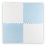 shumee Ricokids velika penasta sestavljanka 60x60 cm 4 kosi modro-bela