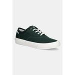 Teniske Tommy Hilfiger TH HI VULC LOW OXFORD TWILL zelena FM0FM05400