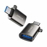 Joyroom OTG adapter USB 3.2 Gen 1 - USB-C M/F, črna