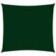 shumee Senčno jadro oksford blago kvadratno 5x5 m temno zeleno