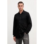 Bombažna srajca Armani Exchange črna XM001370.AF10364
