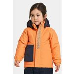 Otroška zimska jakna Didriksons RIO KIDS JKT oranžna barva - oranžna. Otroška zimska jakna iz kolekcije Didriksons. Podložen model, izdelan iz materiala s termoizolacijskimi funkcijami.