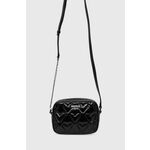 Torbica HUGO črna barva, 50503813 - črna. Majhna torbica iz kolekcije HUGO. Model na zapenjanje, izdelan iz tekstilnega materiala.