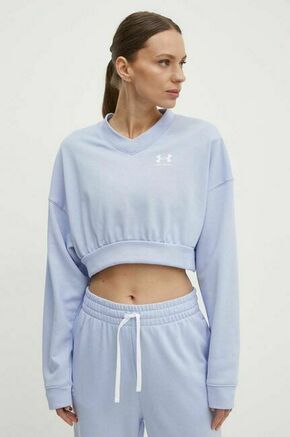 Under Armour Pulover UA Rival Terry OS Crop Crw-PPL S