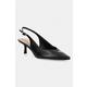 Guess salonarji usnjeni YANNICKE2 črna FLT2CK.LEA05.BLACK