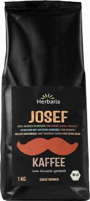 Herbaria Bio kava "Josef" cela zrna - cela zrna