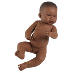 Llorens 45004 NEW BORN GIRL - realistični dojenček s polnim ohišjem iz vinila