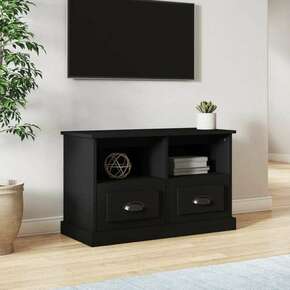 VidaXL TV omarica črna 80x35x50 cm inženirski les