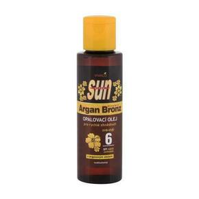 VIVACO Sun Argan Bronz Suntan Oil SPF6 olje za sončenje z arganovim oljem 100 ml