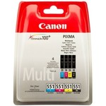 Canon CLI-551 C/M/Y/BK MultiPack kartuše
