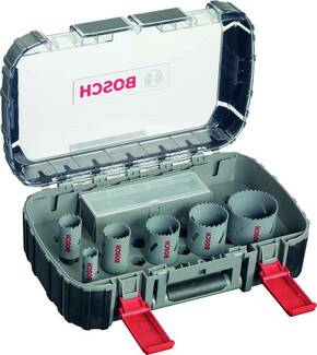 Bosch 11-delni komplet žag za izrezovanje lukenj&nbsp;Bi-Metal&nbsp;HSS za električarje