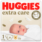 HUGGIES® Elite Soft plenice za enkratno uporabo 1 (3-5 kg) 84 kos