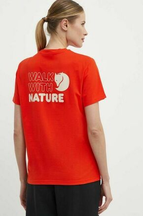 Kratka majica Fjallraven Walk With Nature ženska