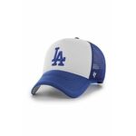 Kapa s šiltom 47 brand MLB Los Angeles Dodgers B-TRTFM12KPP-RY - modra. Kapa s šiltom vrste trucker iz kolekcije 47 brand. Model izdelan iz kombinacije tekstila in mreže.