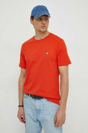 Bombažna kratka majica United Colors of Benetton moški