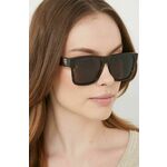 Sončna očala Tommy Hilfiger ženski, rjava barva - rjava. Sončna očala iz kolekcije Tommy Hilfiger. Model s prozornimi stekli in okvirji iz plastike. Ima filter UV 400.