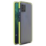 Ovitek Spring clear TPU za Xiaomi Redmi 10X 4G/Redmi Note 9 - Rumena KP8581