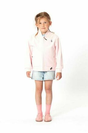 Otroška jakna Gosoaky SHINING MONKEY roza barva - roza. Otroška jakna iz kolekcije Gosoaky. Prehoden model
