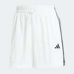Kratke hlače adidas Essentials ženske, bela barva, JE1310 - bela. Kratke hlače iz kolekcije adidas, izdelane iz tkanine, ki diha. Poliamid zagotavlja trajnejši izdelek.