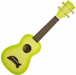 Kala Makala Dolphin Soprano ukulele Green Apple Burst