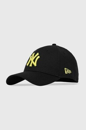 New York Yankees 9Forty MLB League Essential Black/Red UNI Baseball Kapa
