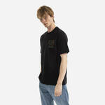 Bombažna kratka majica Wood Wood Bobby JC Robot T-shirt črna barva - črna. Kratka majica iz kolekcije Wood Wood, izdelana iz bombažne pletenine. Model iz mehke in na otip prijetne tkanine.