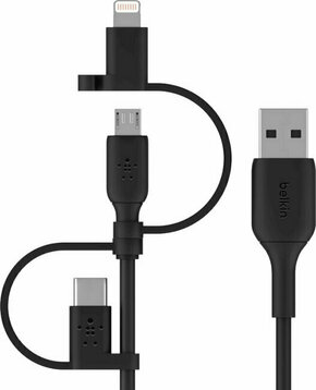 Belkin Boost Charge CAC001BT1MBK Črna 1 m USB kabel