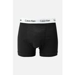 Calvin Klein Underwear boksarice (3-pack) - siva. Boksarice iz kolekcije Calvin Klein Underwear. Model izdelan iz gladke pletenine. V kompletu so trije pari.