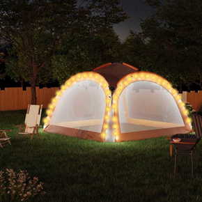 Shumee Vrtni šotor LED s 4 stranicami 3