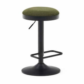 Temno zeleni barski stoli v kompletu 2 ks 58 cm Zaib – Kave Home