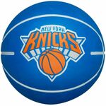Wilson Žoge košarkaška obutev modra Nba Dribbler New York Knicks Mini