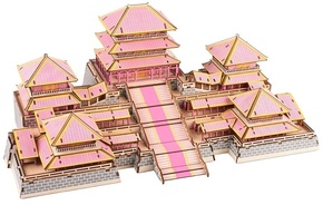 Woodcraft Lesena 3D sestavljanka Epang palace