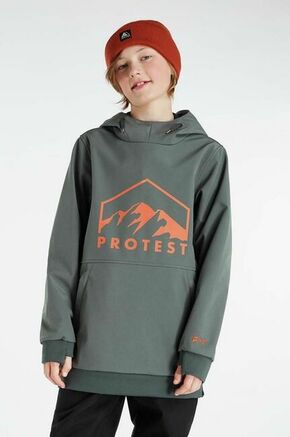 Otroška jakna Protest zelena barva - zelena. Otroški jakna iz kolekcije Protest. Delno podložen model