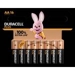 Duracell Alkalne baterije Duracell Basic LR6/AA 16 kos