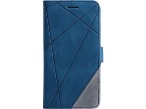 Chameleon Samsung Galaxy A32 5G - Preklopna torbica (WLGO-Lines) - modra