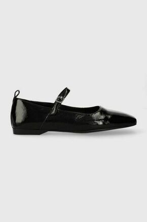 Usnjene balerinke Vagabond Shoemakers DELIA črna barva