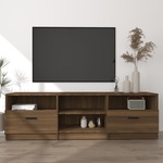 vidaXL TV omarica rjavi hrast 150x33,5x45 cm konstruiran les