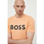 Boss Majica 50481923 Oranžna Regular Fit