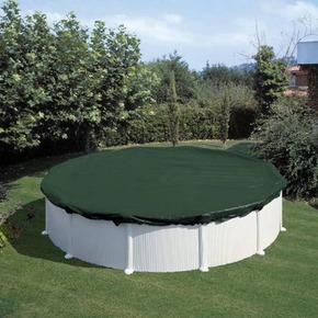 Summer Fun Zimsko pokrivalo za bazen okroglo 360 cm PVC zeleno